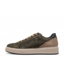 IGI E CO SNEAKER IN CAMOSCIO