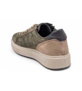 IGI E CO SNEAKER IN CAMOSCIO