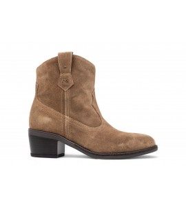 NERO GIARDINI camperos in camoscio