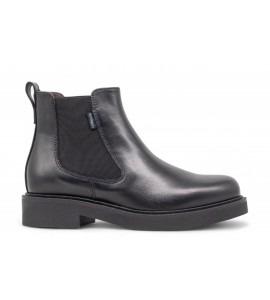 NERO GIARDINI chelsea donna in pelle