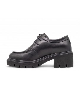 NERO GIARDINI stringata donna in pelle