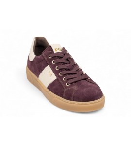 NERO GIARDINI SNEAKER IN CAMOSCIO