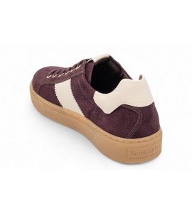 NERO GIARDINI SNEAKER IN CAMOSCIO