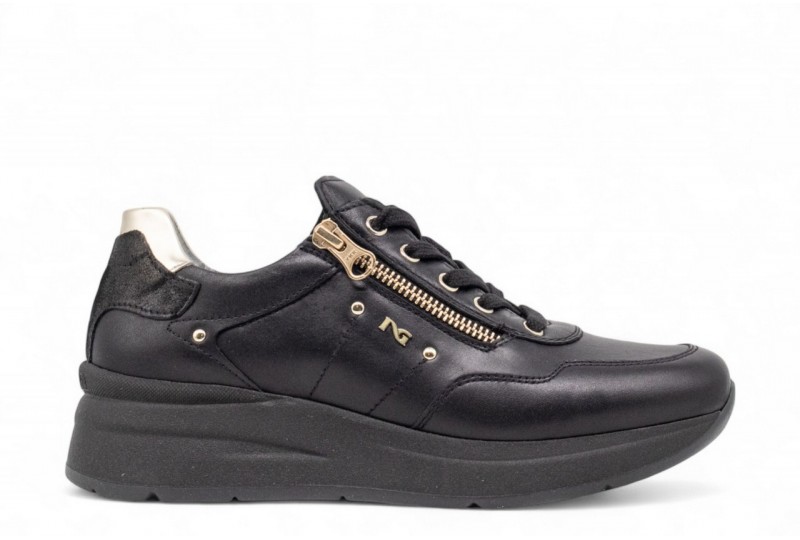 NERO GIARDINI SNEAKER IN PELLE