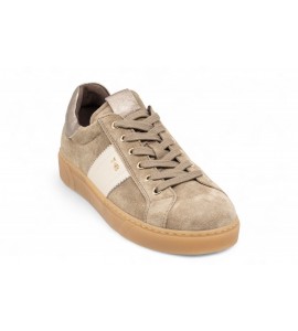 NERO GIARDINI SNEAKER IN CAMOSCIO
