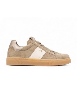 NERO GIARDINI SNEAKER IN CAMOSCIO