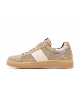 NERO GIARDINI SNEAKER IN CAMOSCIO