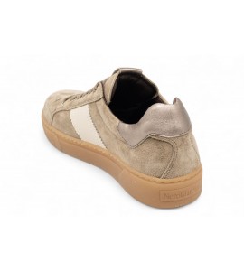 NERO GIARDINI SNEAKER IN CAMOSCIO