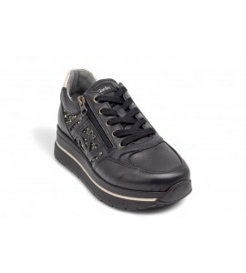 NERO GIARDINI SNEAKER IN PELLE