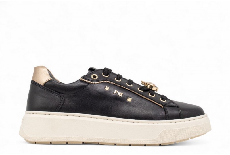NERO GIARDINI SNEAKER IN PELLE