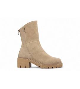 NERO GIARDINI stivaletto in pelle scamosciata