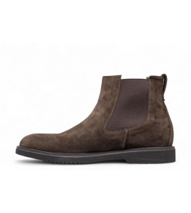 NERO GIARDINI polacco in pelle scamosciata