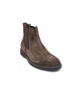 NERO GIARDINI polacco in pelle scamosciata