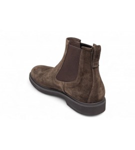 NERO GIARDINI polacco in pelle scamosciata