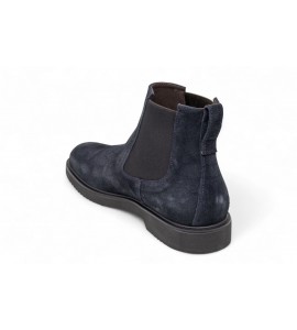 NERO GIARDINI polacco in pelle scamosciata