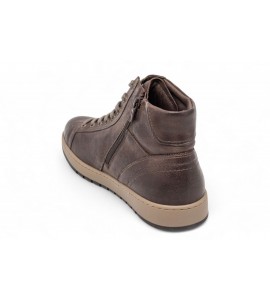 NeroGiardini sneaker mid Uomo in pelle