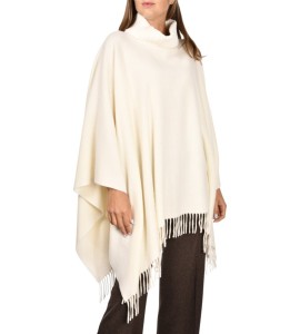 GRAN SASSO PONCHO JERSEY CON FRANGE