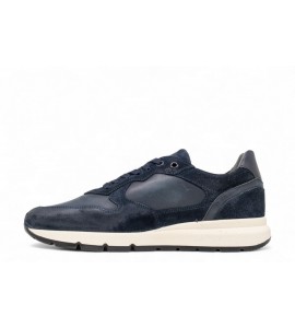 NeroGiardini Sneakers Uomo Camoscio e Pelle