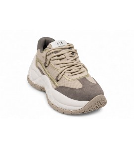 ARMANI EXCHANGE SNEAKER IN CAMOSCIO