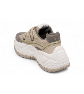 ARMANI EXCHANGE SNEAKER IN CAMOSCIO