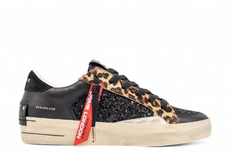 CRIME SK8 DELUXE BLACK CHEETAH