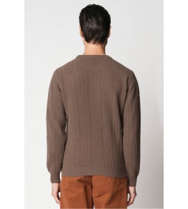 BELLWOOD Girocollo a coste in lana e cashmere