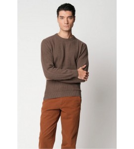 BELLWOOD Girocollo a coste in lana e cashmere