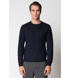 BELLWOOD Girocollo rasato in lana merino extrafine fin.14