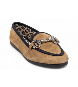 OVYE MOCASSINO IN CAMOSCIO