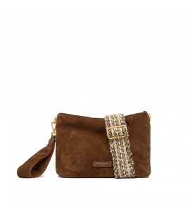 GIANNI CHIARINI POCHETTE BRENDA IN SUEDE