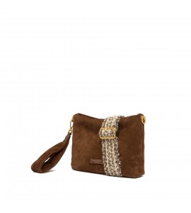 GIANNI CHIARINI POCHETTE BRENDA IN SUEDE