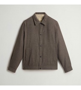 WOOLRICH Giacca a camicia Keating in misto lana italiana riciclata