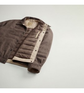 WOOLRICH Giacca a camicia Keating in misto lana italiana riciclata