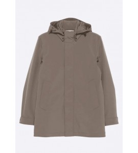 WOOLRICH Soft Shell Barrow Mac coat
