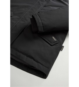 WOOLRICH Giacca imbottita in Ramar Cloth con cappuccio