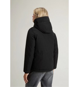 WOOLRICH Giacca imbottita in Ramar Cloth con cappuccio