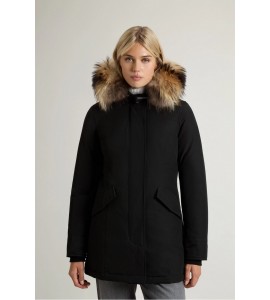 WOOLRICH Arctic Parka in Ramar Cloth con pelliccia removibile