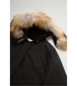 WOOLRICH Arctic Parka in Ramar Cloth con pelliccia removibile