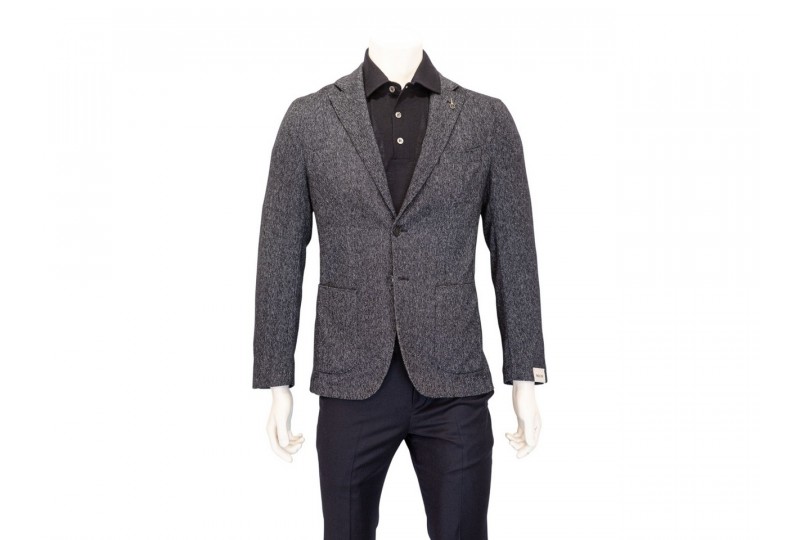 PAOLONI GIACCA TINTA JEANS