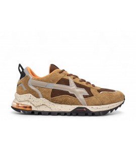 W6YZ BREEZE 3-M Sneakers in tessuto tecnico e suede