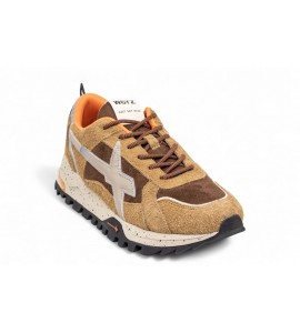 W6YZ BREEZE 3-M Sneakers in tessuto tecnico e suede