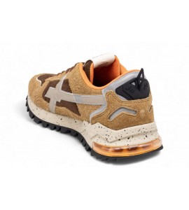 W6YZ BREEZE 3-M Sneakers in tessuto tecnico e suede