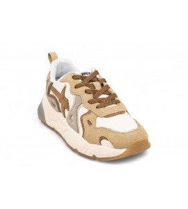 W6YZ SARAH-W Sneakers in tessuto tecnico e suede