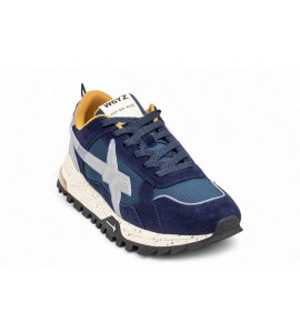 W6YZ BREEZE 3-M Sneakers in tessuto tecnico e suede