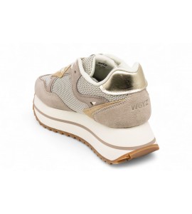 W6YZ DEVA W Sneakers in suede e tessuto tecnico