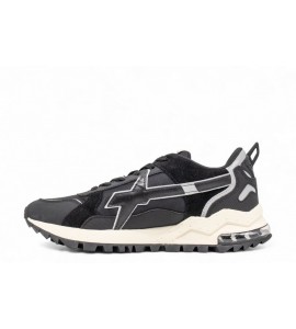 W6YZ BREEZE 3-M Sneakers in tessuto tecnico e suede