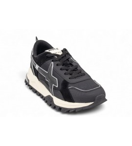 W6YZ BREEZE 3-M Sneakers in tessuto tecnico e suede