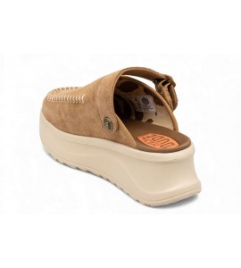 HEY DUDE Delray clog suede