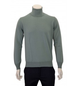 BELLWOOD maglia scollo a V rasato in lana merino extrafine fin.14