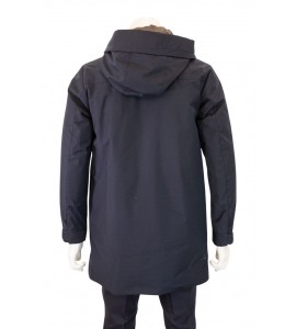 ONTHEBUND parka blu zermatt